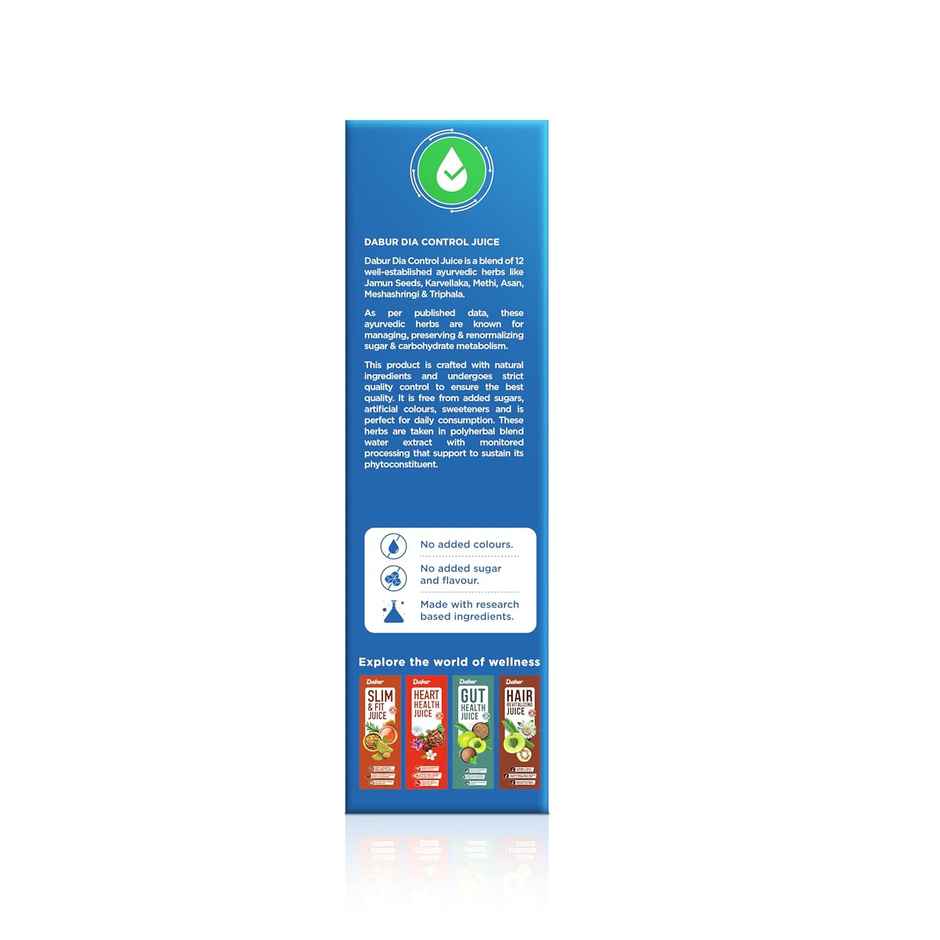 Dabur Dia Control Juice Supports Healthy Blood Sugar