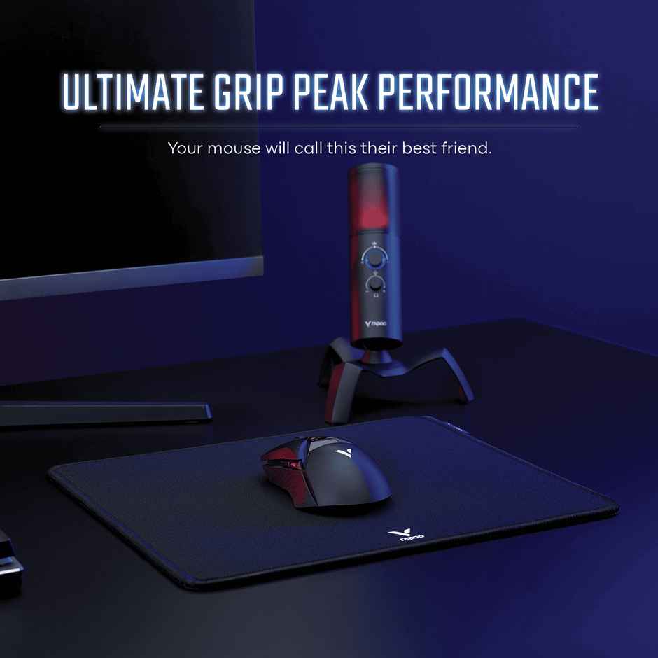 Rapoo V10C Ultra-Low Friction Gaming Mouse Pad | Black