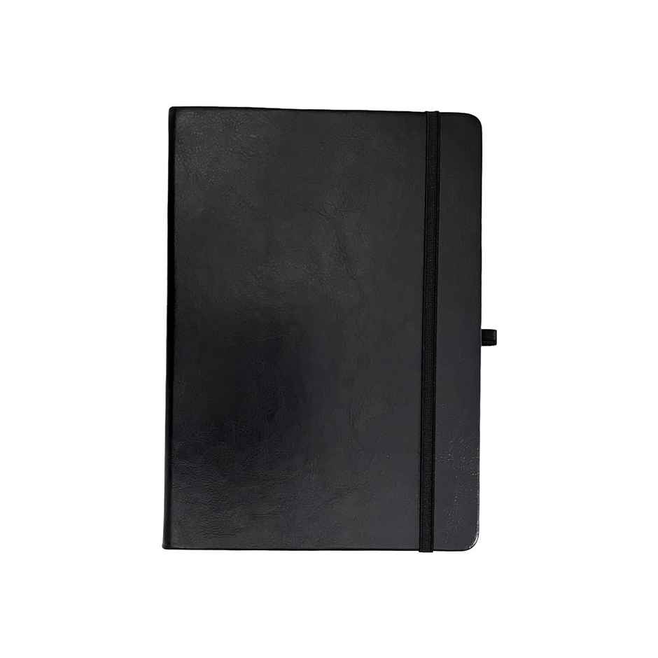 ABK A5 Pu Diary Ruled - 80 Gsm 190 Pages - Black