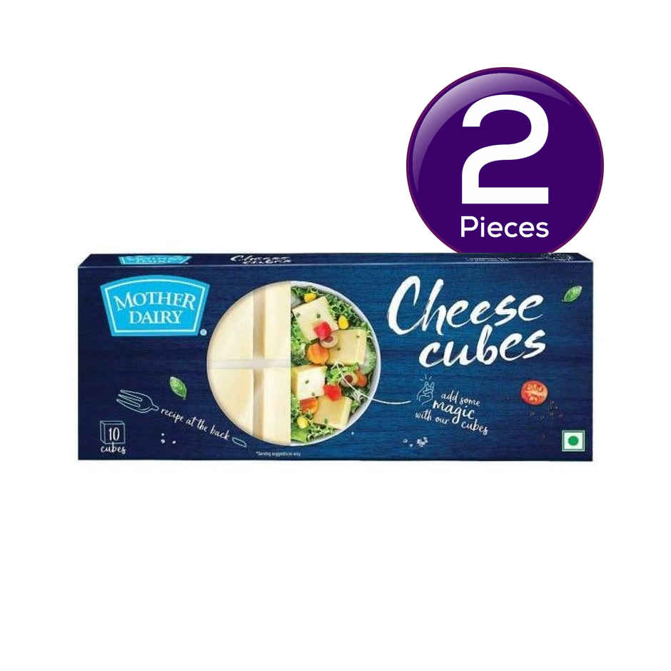 Mother Dairy Processed Cheese Cubes Combo