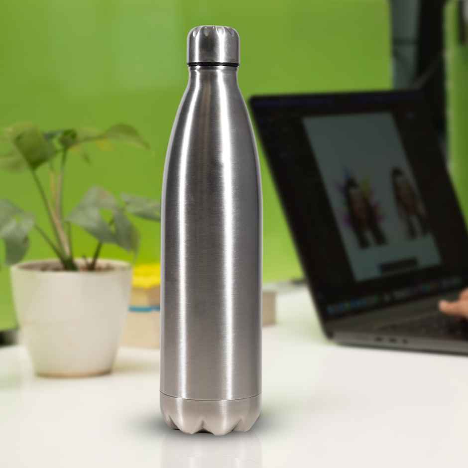 BAY6 Stainless Steel Hot & Cold Vacuum Flask 500ml - Matte Finish