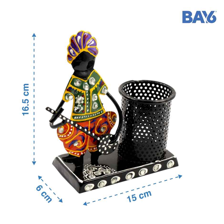 BAY6 Musician-Themed Handpainted Pen Stand
