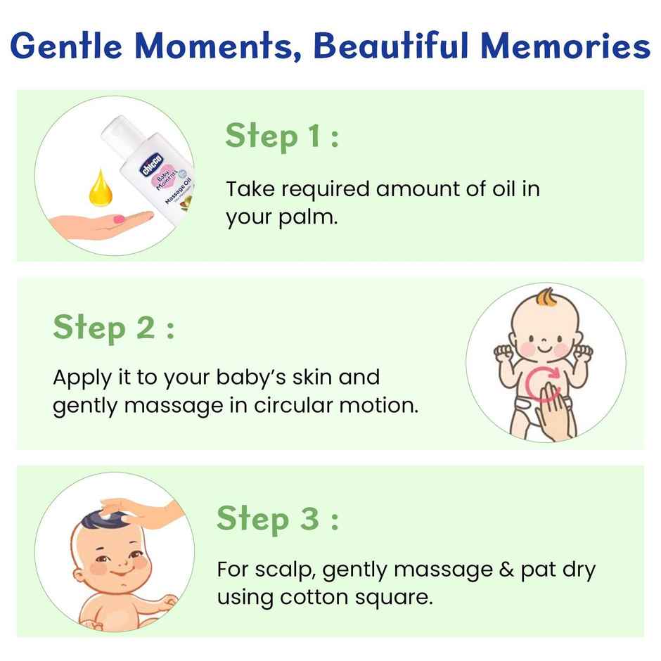 Chicco Baby Moments Massage Oil