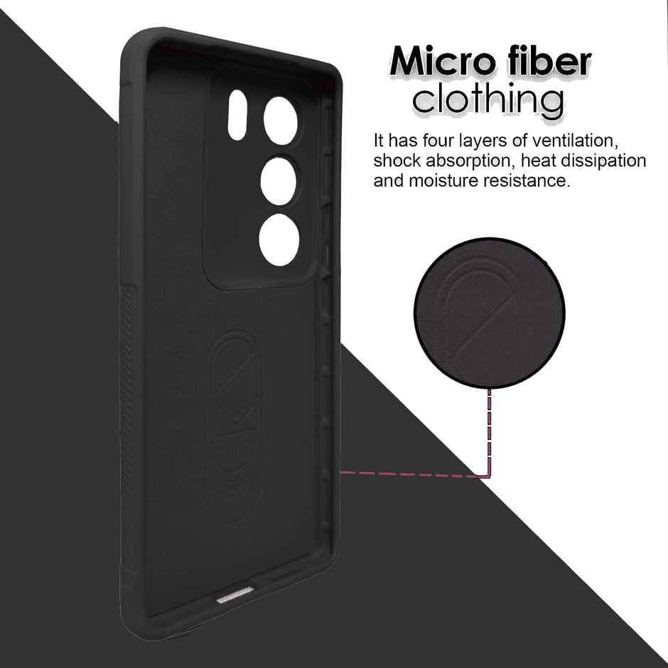 Artistque Case For Vivo V29 / V29 Pro 5g - Liquid Stripe Back Cover Silicone
