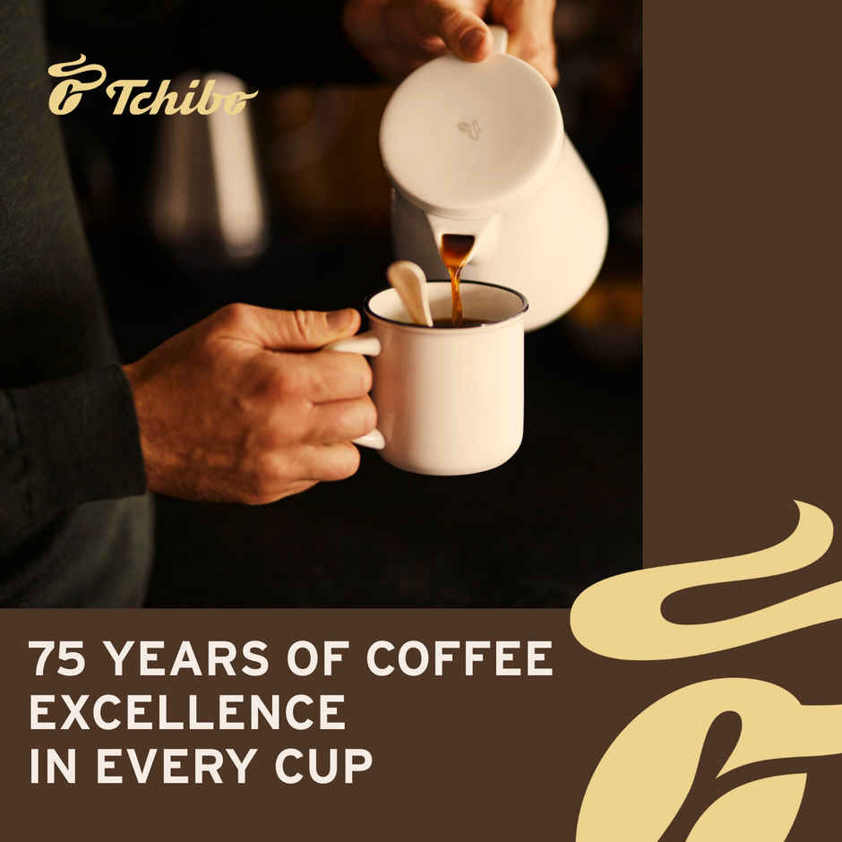 Tchibo Gold Selection Medium Roast Instant Coffee, Rich & Intense Flavor