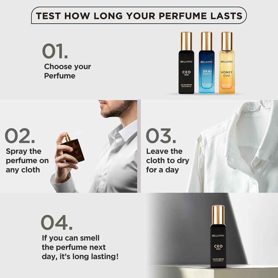 Bella Vita Organic CEO MAN EDP Perfume for Men