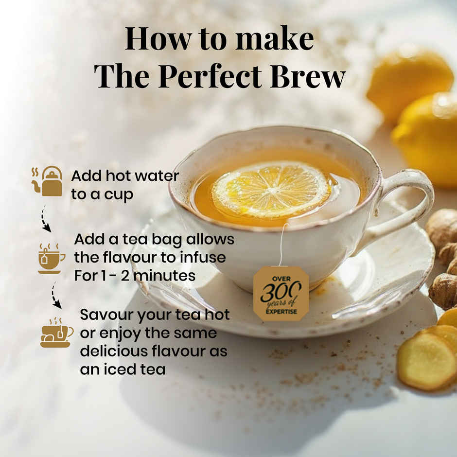 Twinings Ginger And Lemon Herbal Tea