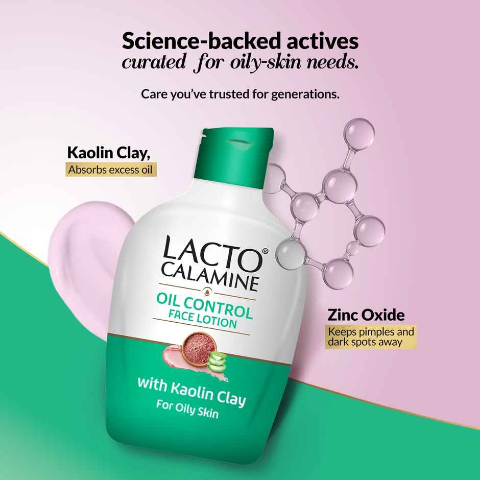 Lacto Calamine Face Lotion For Oil Balance - Combination To Normal Skin