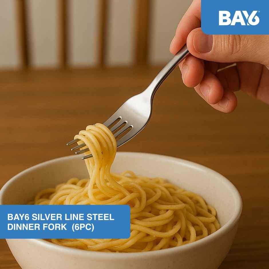 BAY6 Silverline Steel Dinner Fork (6pc)