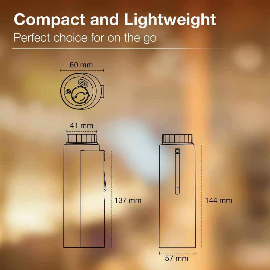 Kohler Purewash Portable Jet Spray Battery Operated Bidet With 200ml Refillable Bottle | White