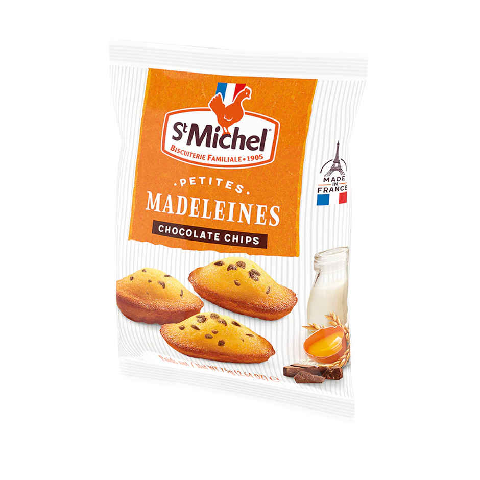 St Michel Mini Madeleines Choco Chip bag