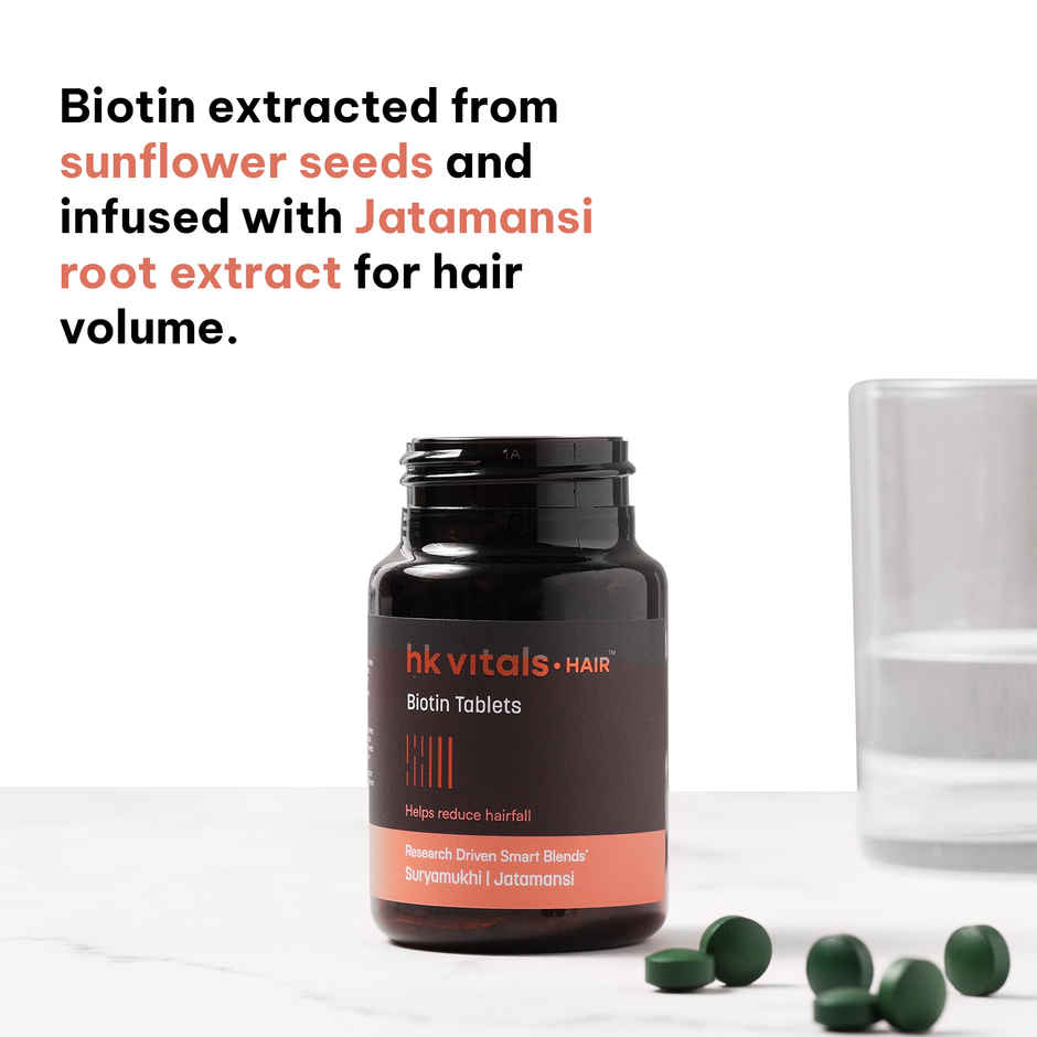 hk vitals Biotin (90 Tablets)