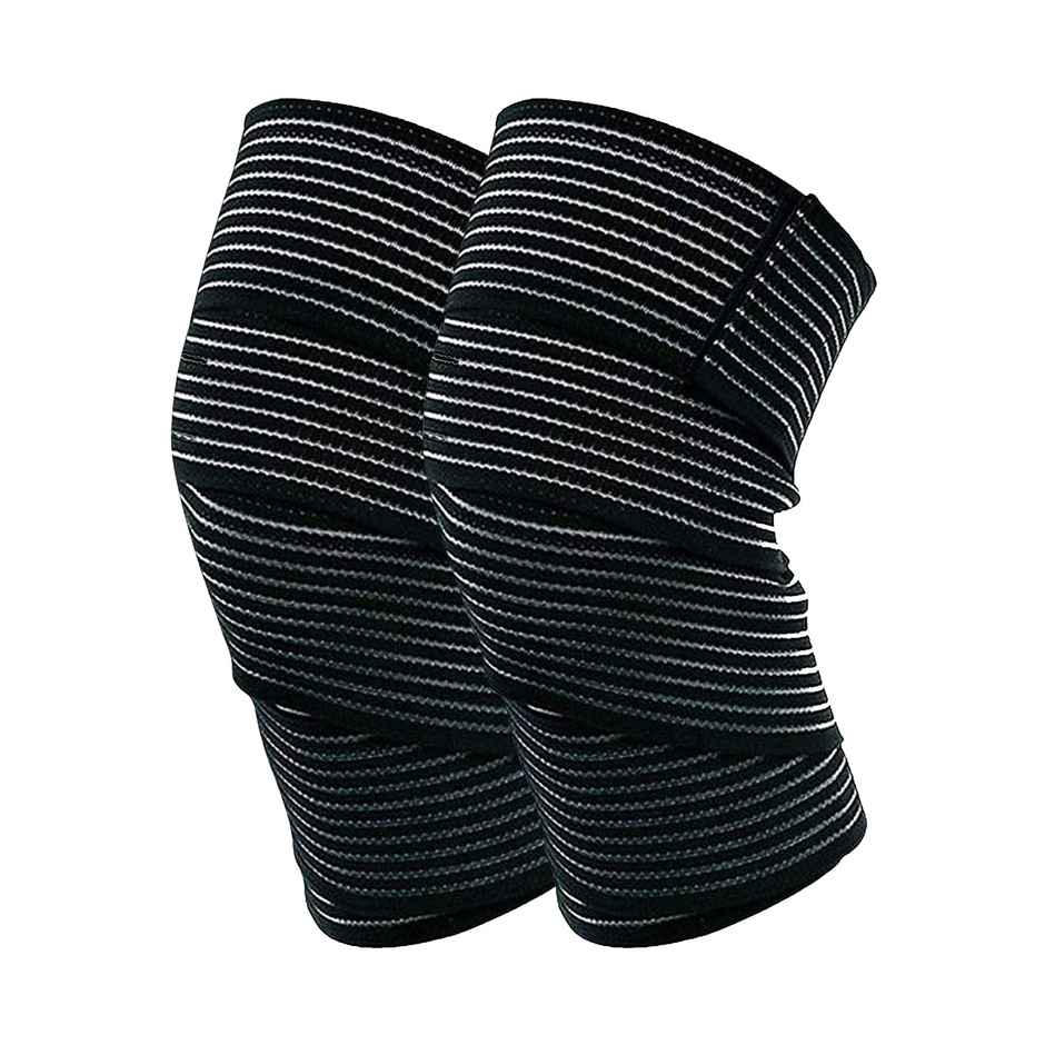 Strauss Elastic Knee Compression Bandage Wraps