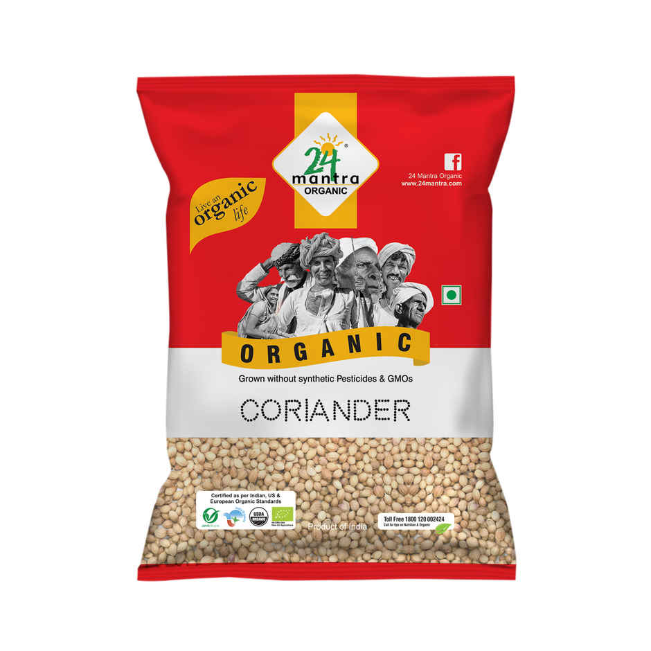 24 Mantra Organic Coriander Seeds