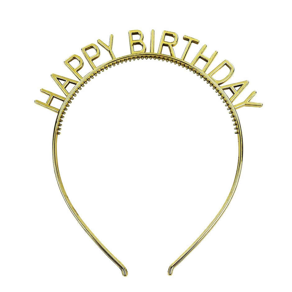 Birthday Girl Tiara Headband | Golden | Party Propz
