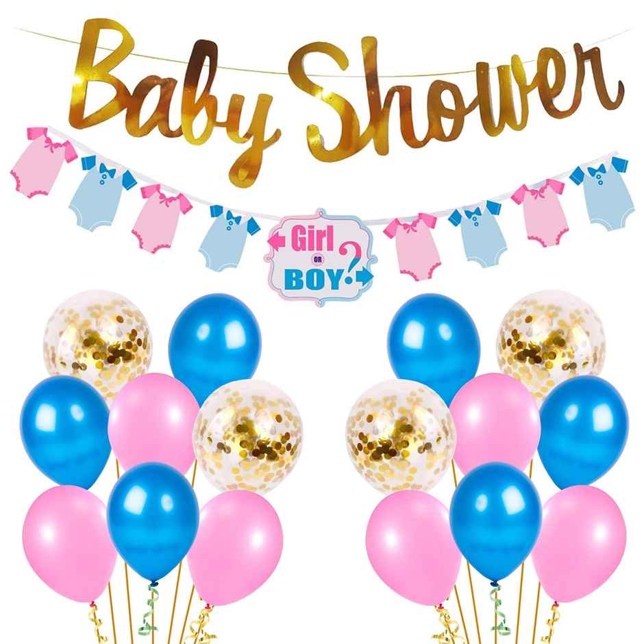 Baby Shower Decoration Items | Pack Of 50 | Party Propz