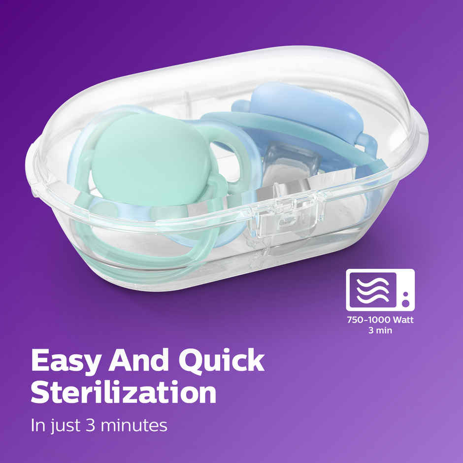 Philips Baby Care Avent SCF085/61 SOOTHER AIR 6-18M GIRL X2