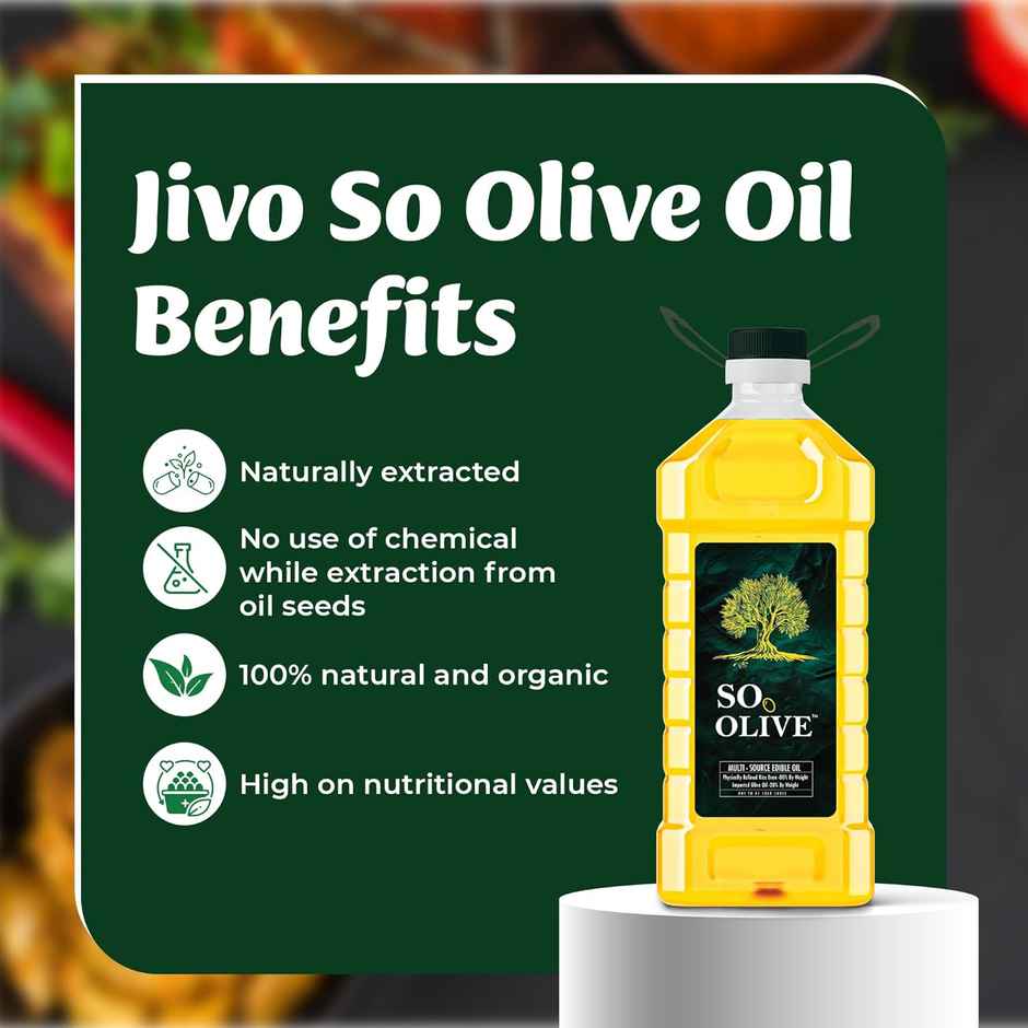 Jivo So-Olive Blend Of Rice Bran and Olive Oil