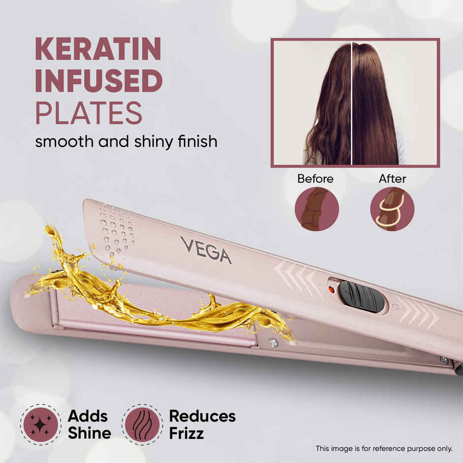Vega K-Shine Hair Straightener | Up to 200 C Heat | VHSH-28
