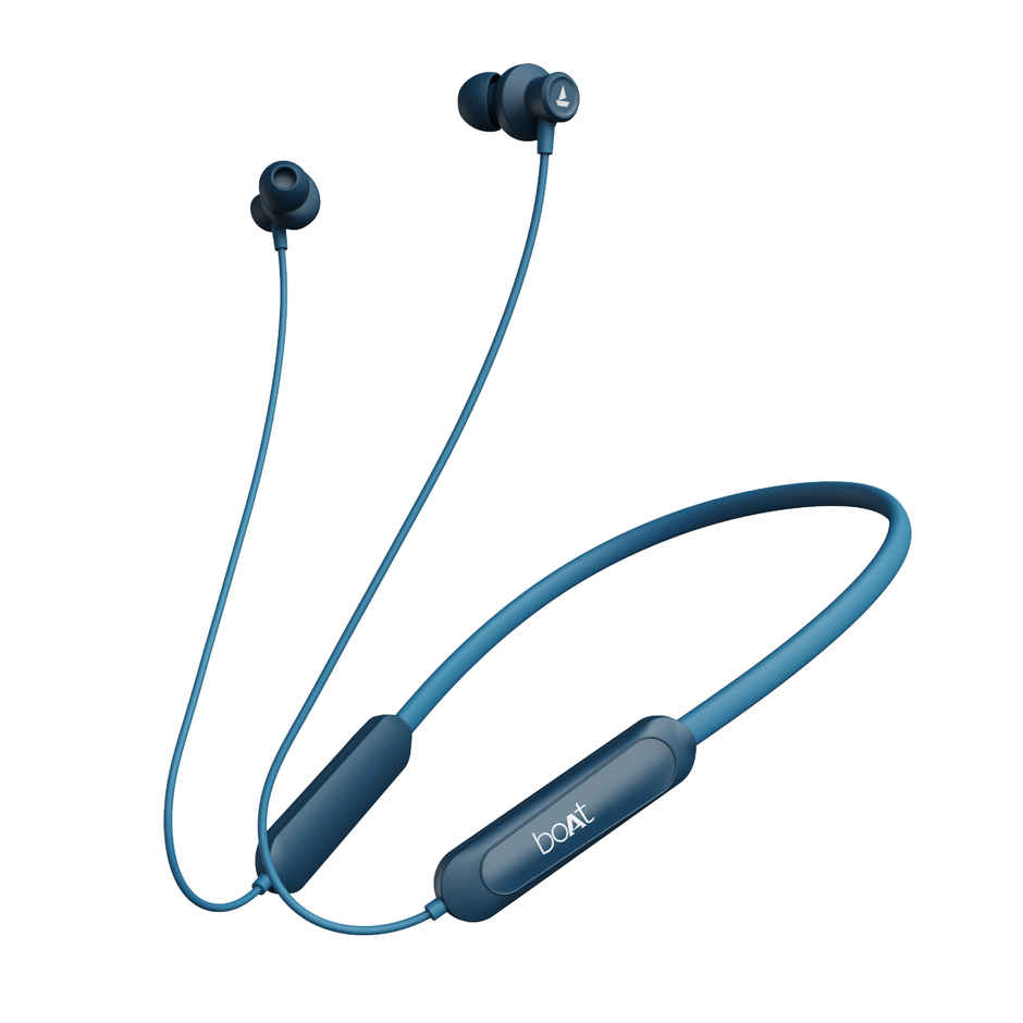 boAt Rockerz Bliss BT Neckband w/ 30H Battery, Touch Controls & BEAST Mode (Celestial Blue)