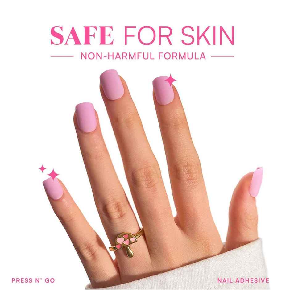 Gush Beauty Press 'N Go Nail Glue | Vegan, Cruelty Free & Toxic Free