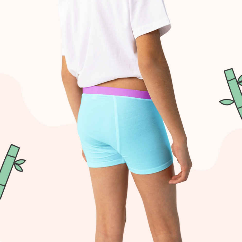 Superbottoms Supersoft Boys Trunk | 4-6y | Stretchy & Breathable - Pack of 3 | Assorted