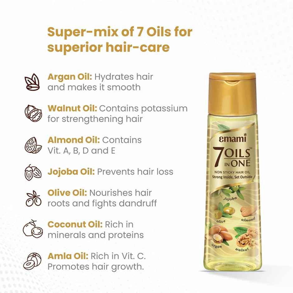 Emami 7 Oils in One Hair Oil