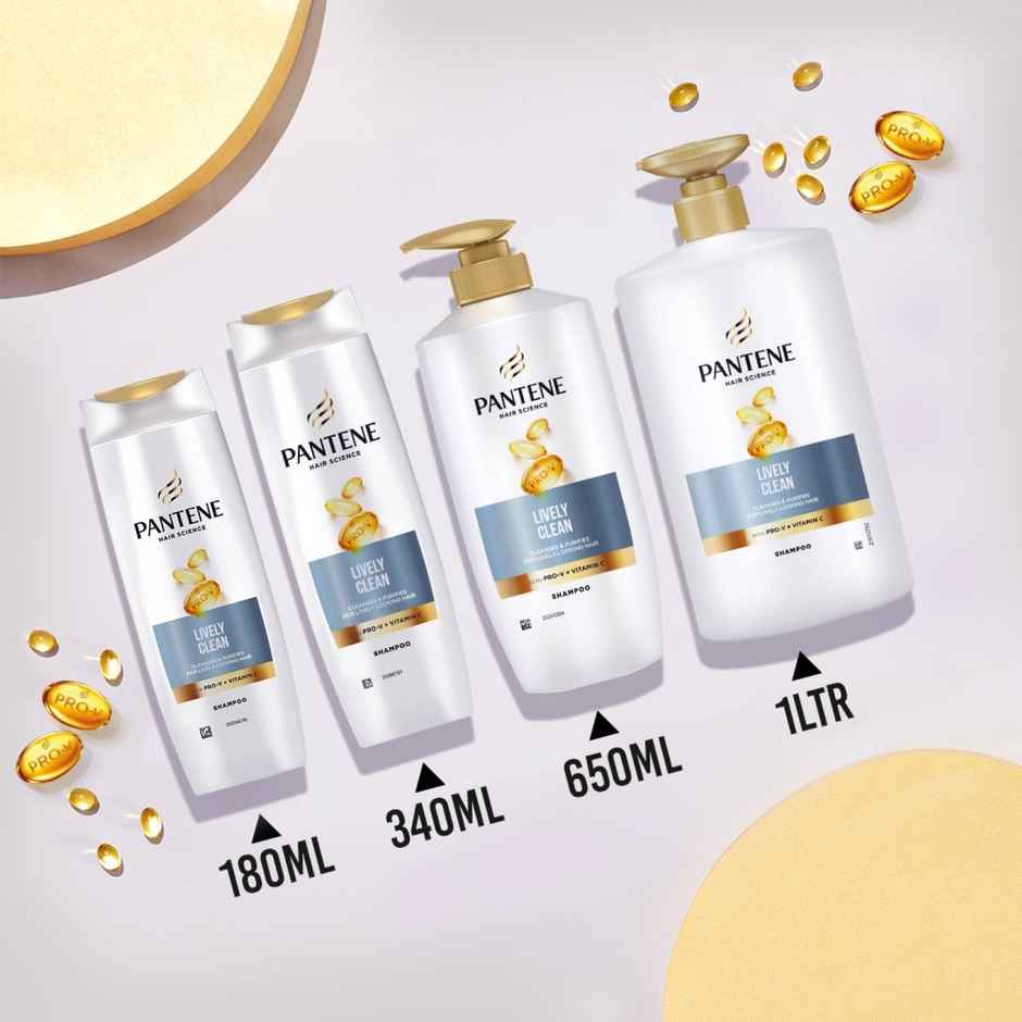 Pantene Hair Science Lively Clean Shampoo