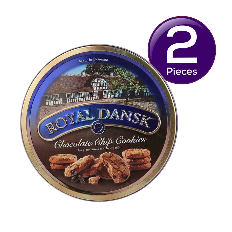 Royal Dansk Chocochip Flavoured Biscuits | Artificial Colour-free and Preservative-free Combo
