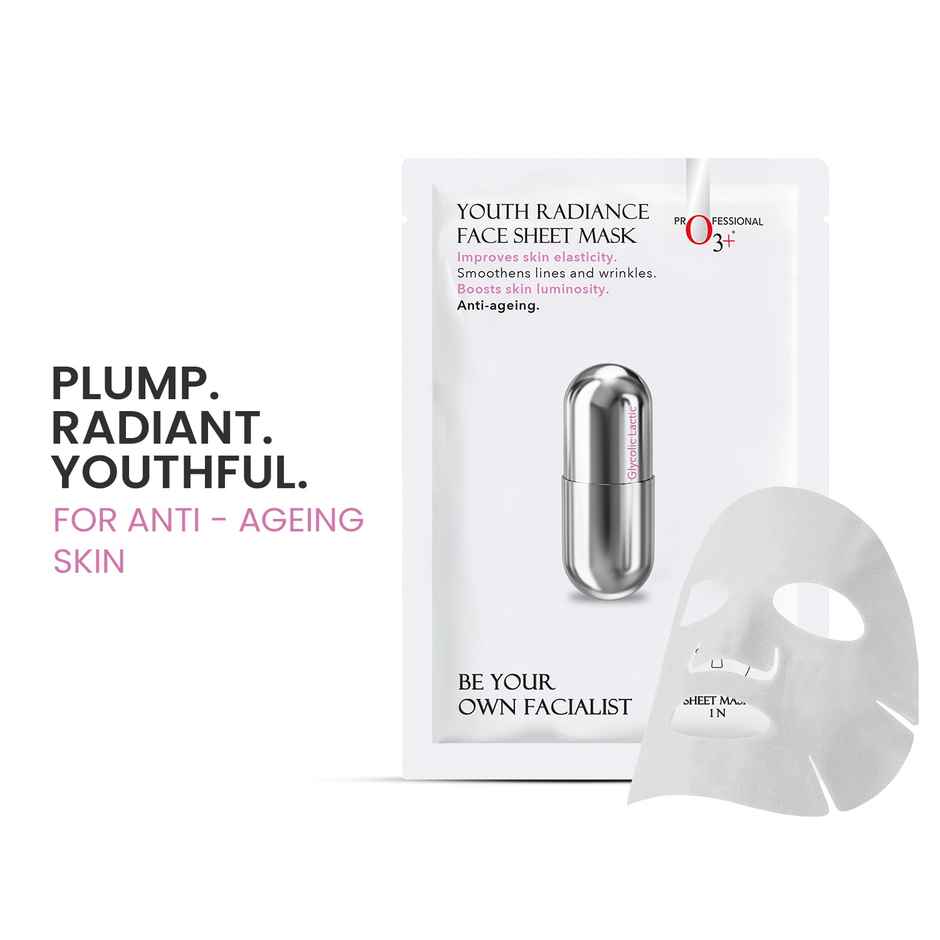 O3+ Youth Radiance Face Sheet Mask