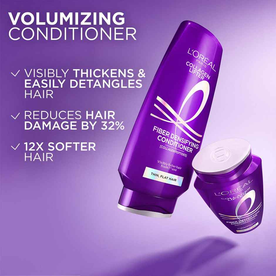 L'Oreal Paris Collagen Lifter Conditioner for 72H Volume & Soft Hair