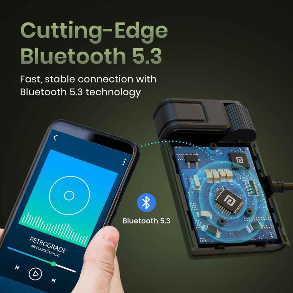 Portronics Auto Tune Car Bluetooth Connector