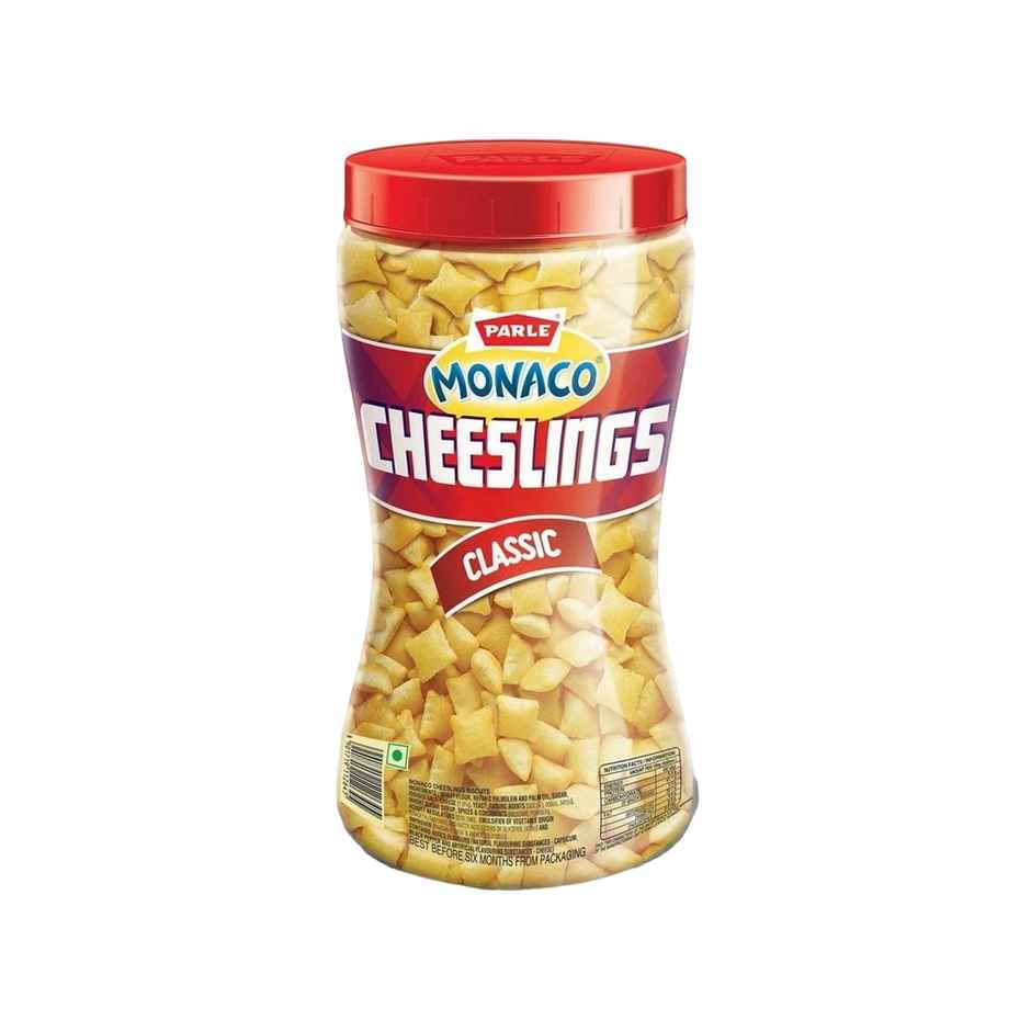 Parle Monaco Cheeslings Classic | Cheesy & Savoury