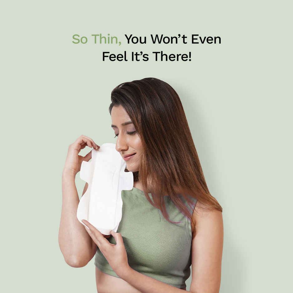 Pee Safe Ultra Thin Rash Free Sanitary Pads - | With Paper Disposal Covers | XXL | 12 pcs