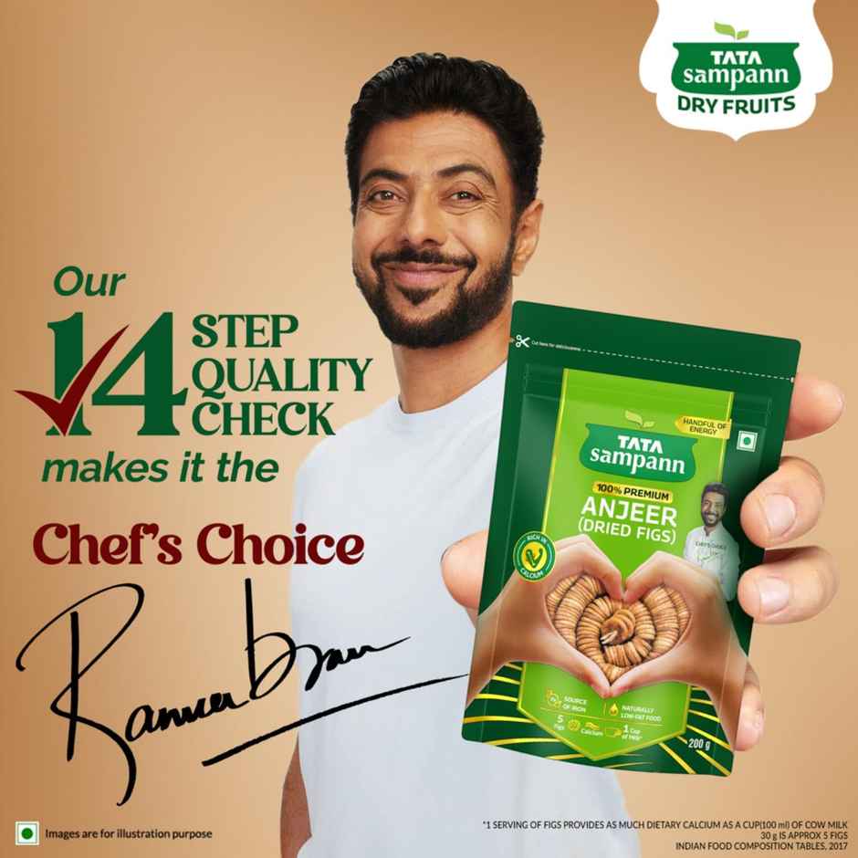 Tata Sampann Premium Anjeer (Dried Figs)Rich In Calcium & Fibre