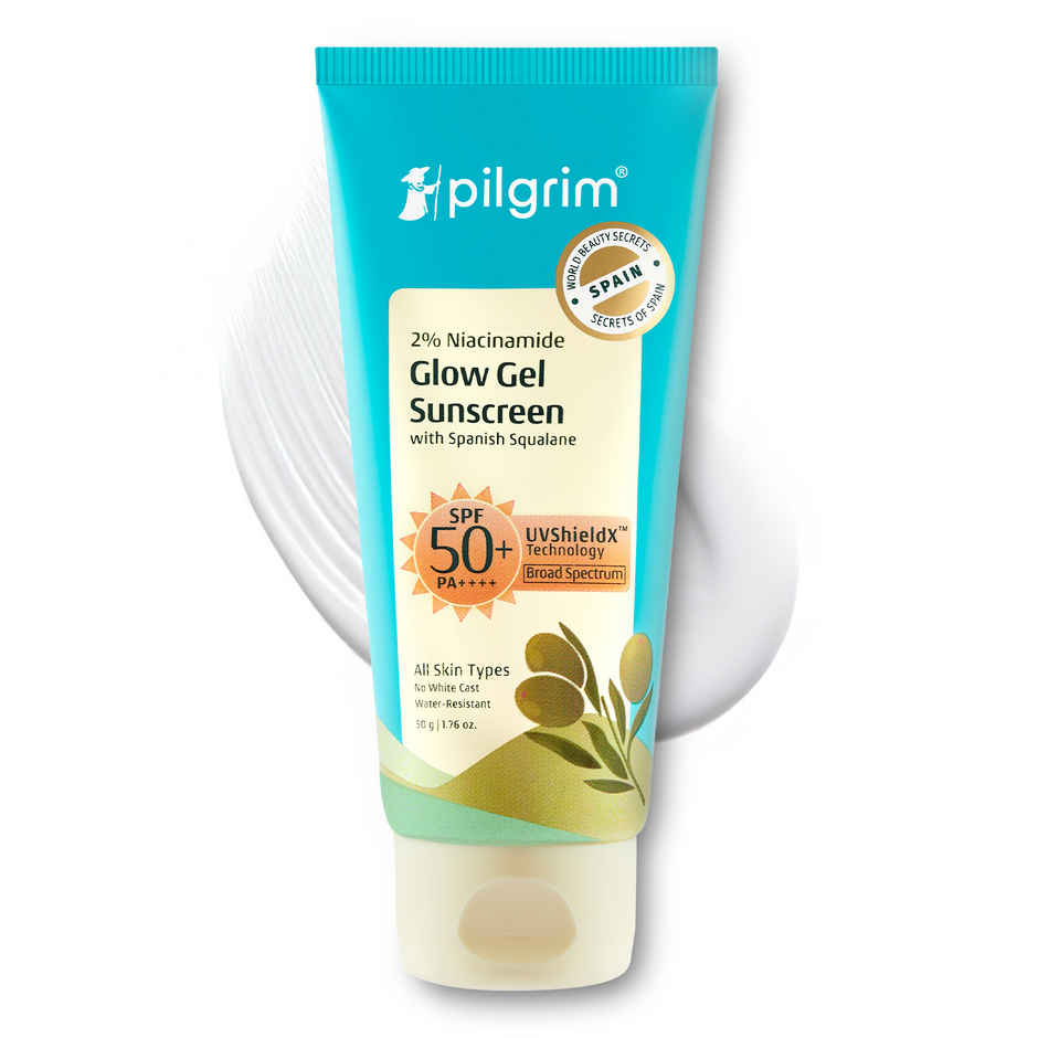 Pilgrim 2% Niacinamide Glow Sunscreen Spf 50 Pa+++