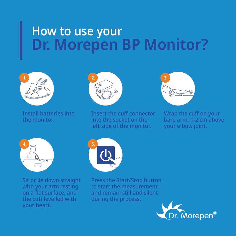 Dr Morepen BP 14 Blood Pressure Monitor