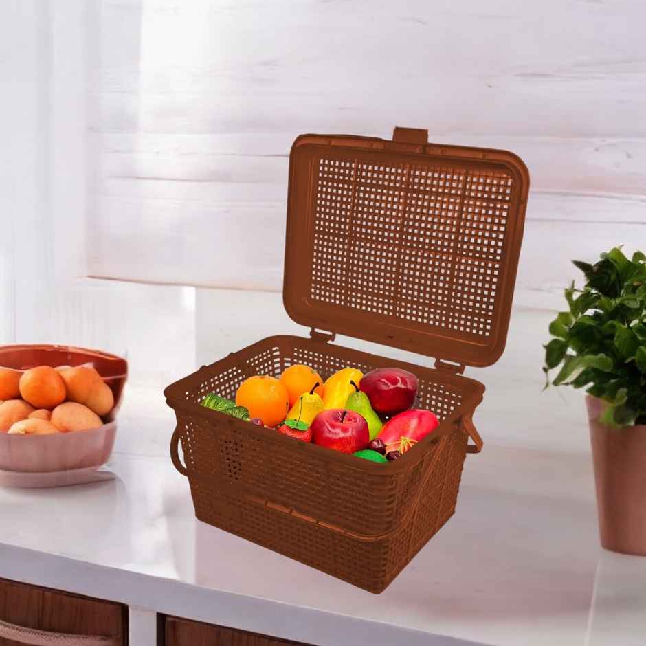 Go Hooked Multipurpose Picnic Storage Organizer - Dark Brown