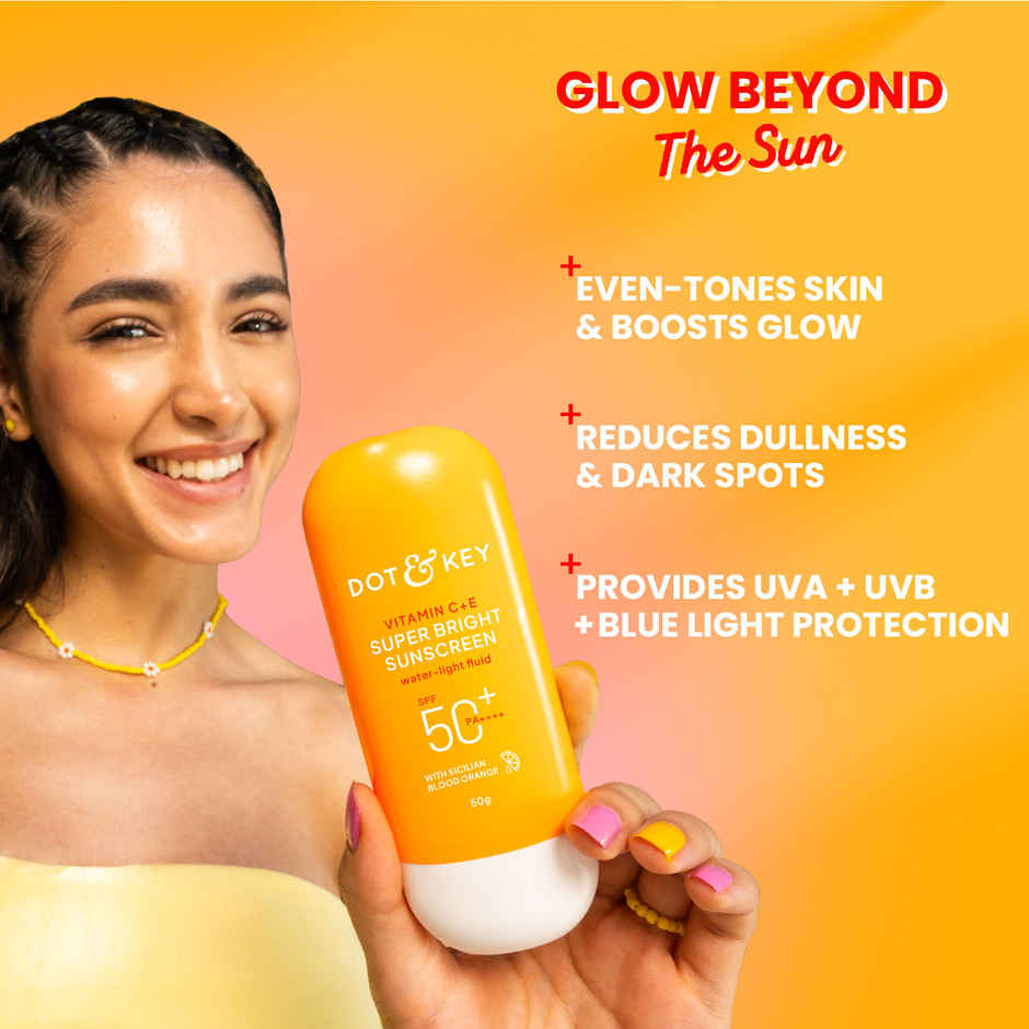 Dot & Key Vitamin C + E Super Bright Sunscreen SPF 50 Combo