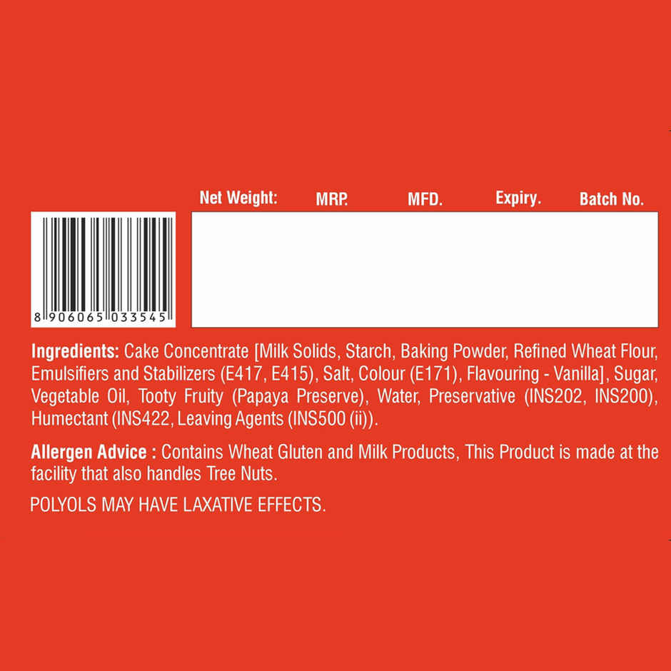 Karachi Bakery Muffins (Veg) - Tutty Fruity