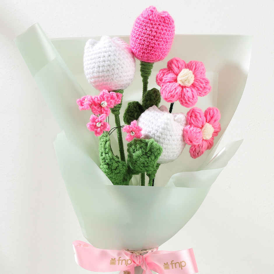 Crochet Flower Grace Bouquet | Keepsake Gift | FNP