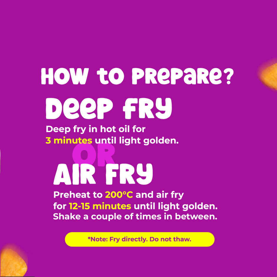 HyFun Hash Brown Mini Triangles, Breakfast Potato Snack | Frozen