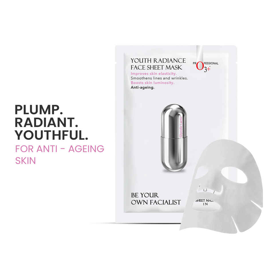 O3+ Youth Radiance Face Sheet Mask
