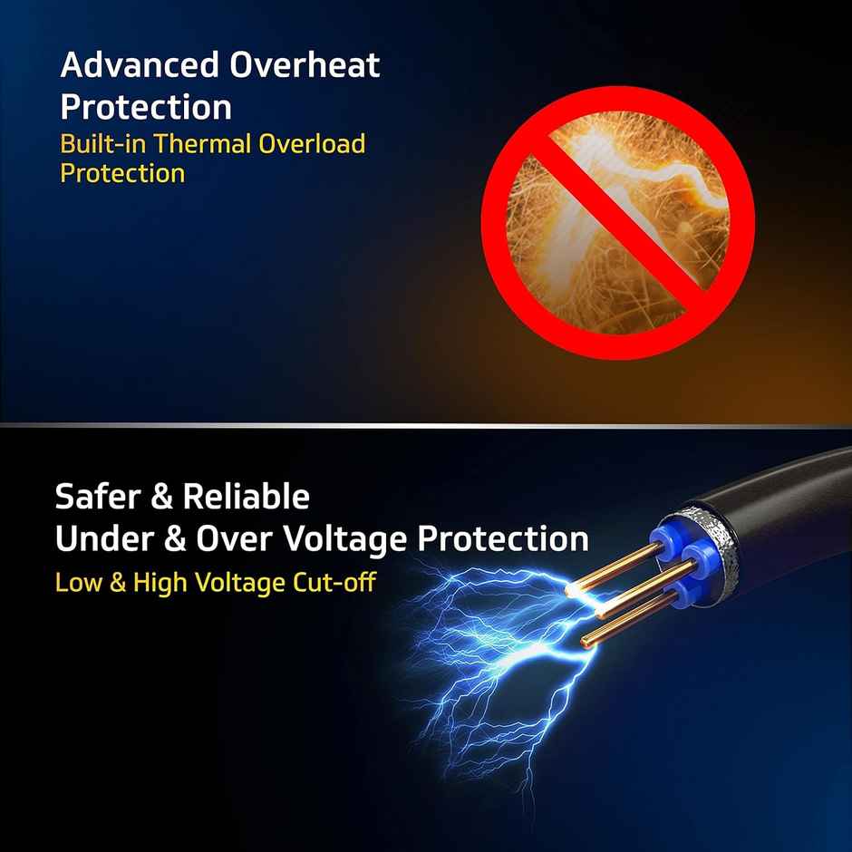 V-Guard Id4 Ace 5540 Ac Stabilizer For 1.5 Ton Inverter Ac | White