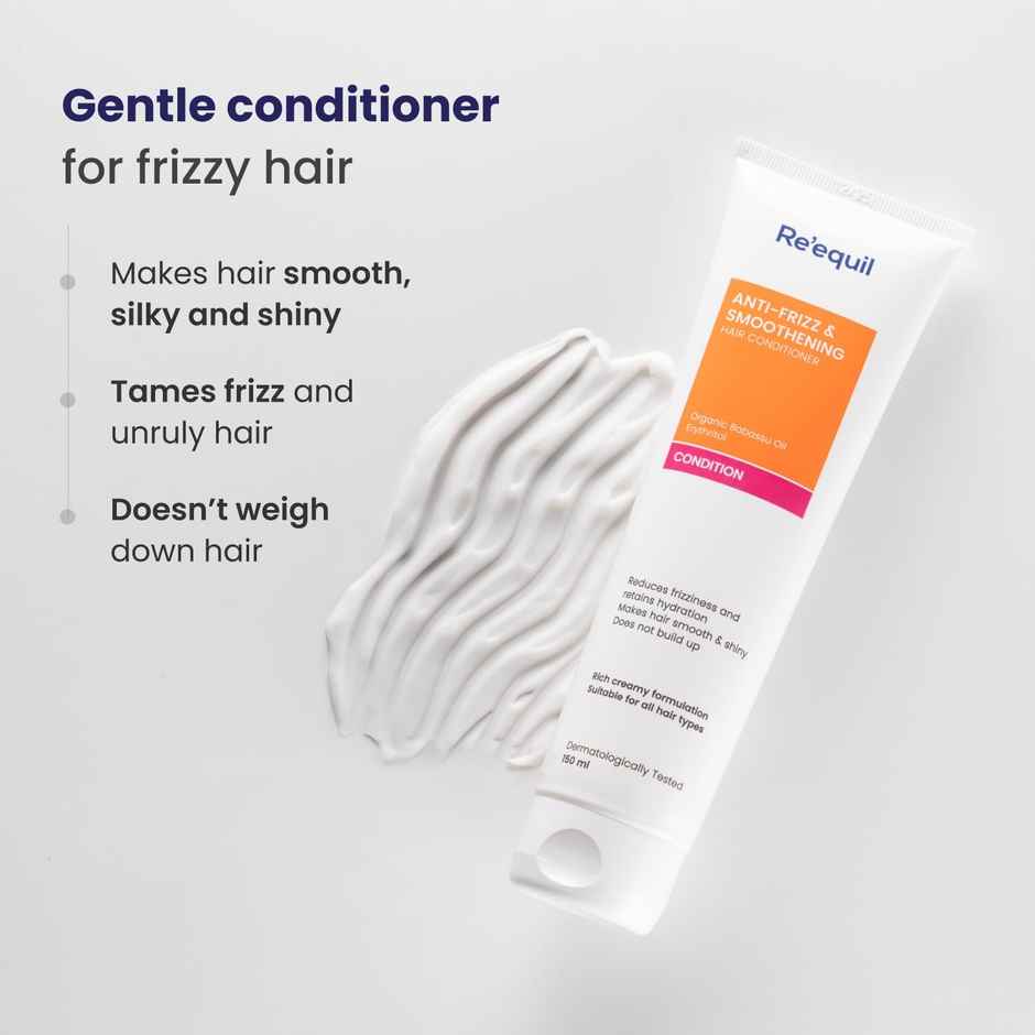 Re'Equil Anti-Frizz & Smoothening Hair Conditioner With Babassu Oil