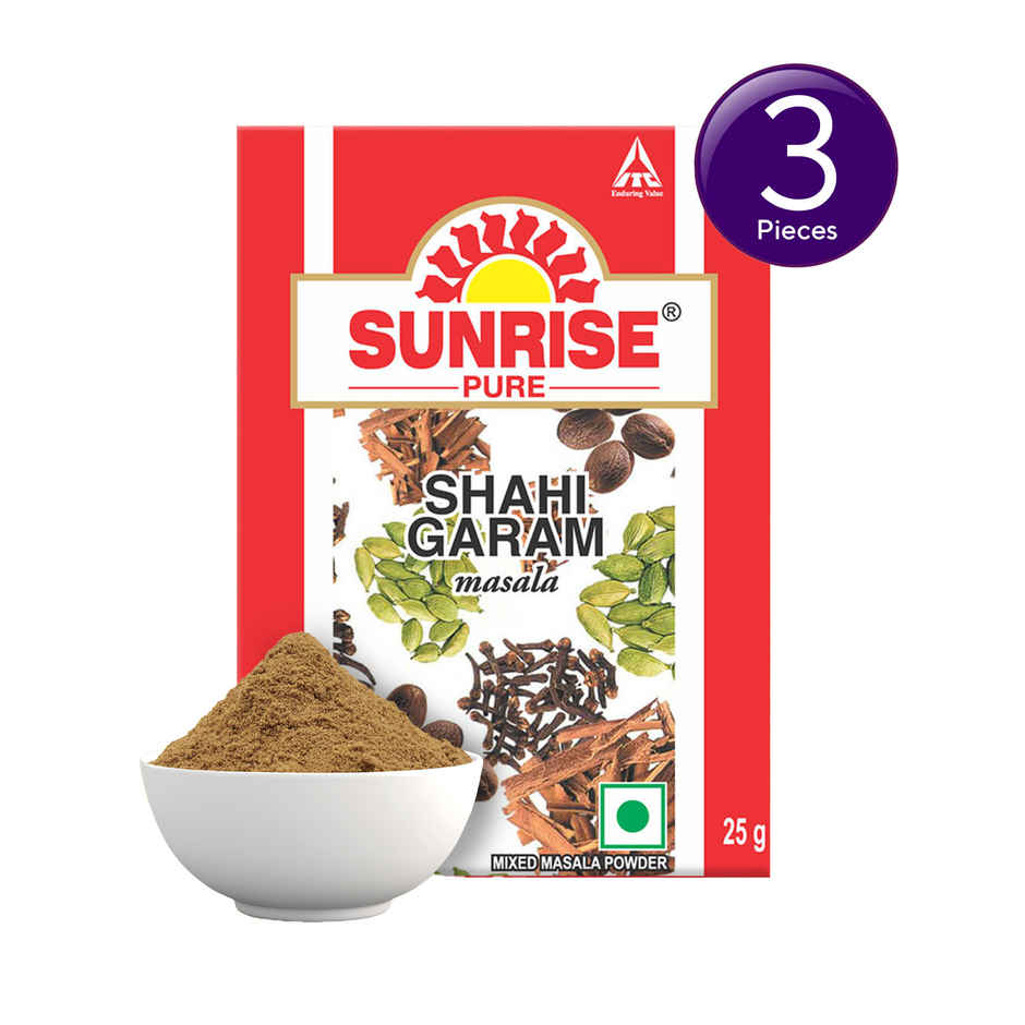 Sunrise Pure - Shahi Garam Masala Powder (Box) Combo 