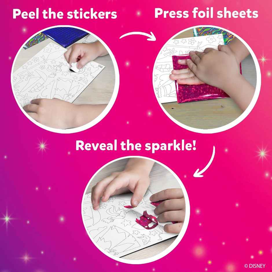 Skillmatics Art & Craft Activity - Foil Fun Disney Princess