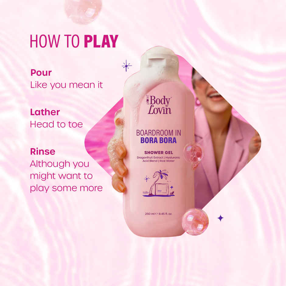 Plum BodyLovin Boardroom In Bora Bora Shower Gel