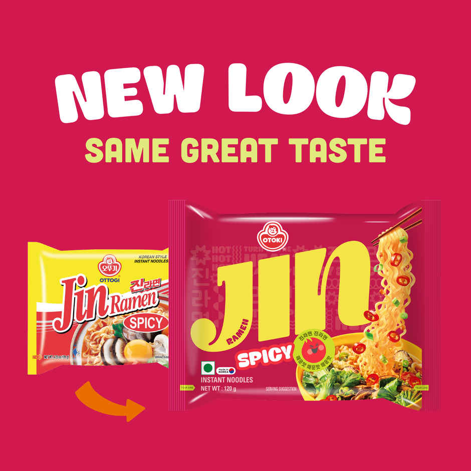 OTOKI Jin Ramen Spicy Flavor Noodle Single Pack