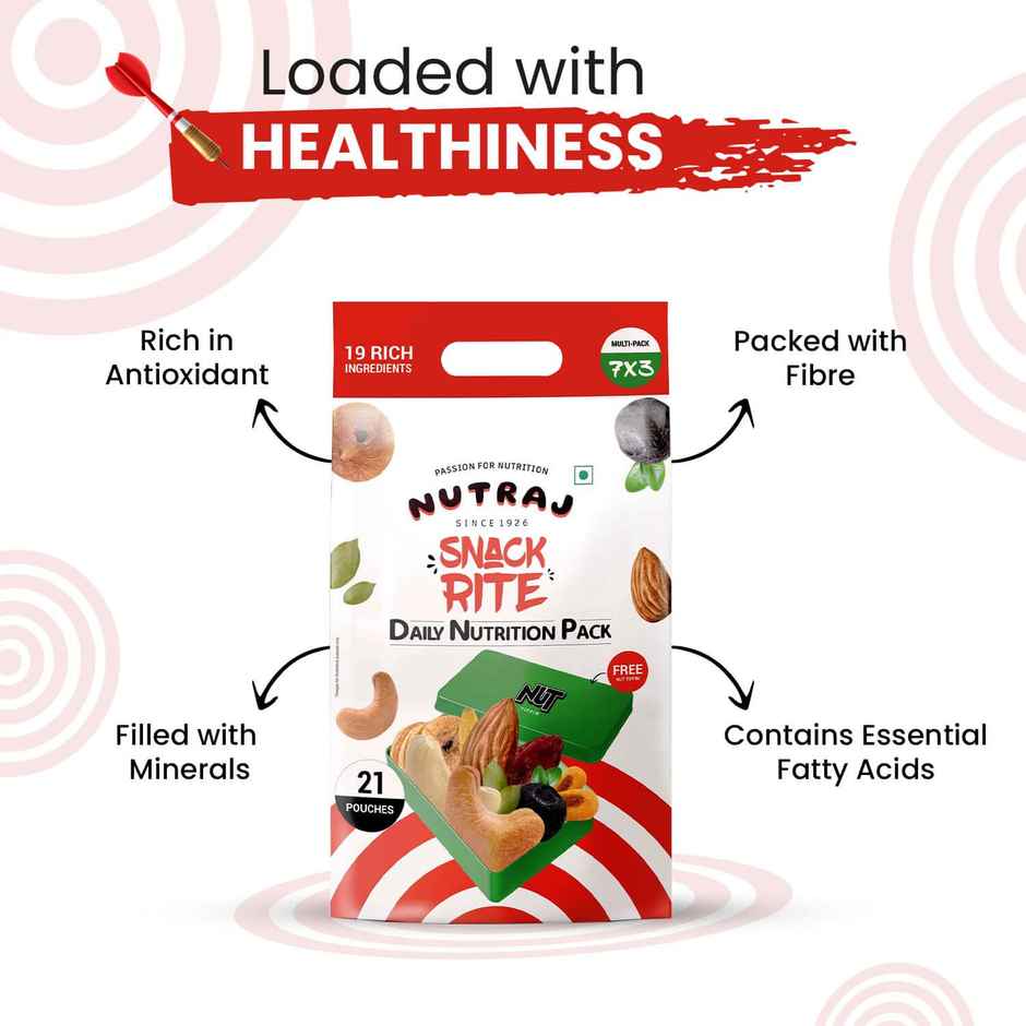 Nutraj Snackrite Daily Nutrition Pack